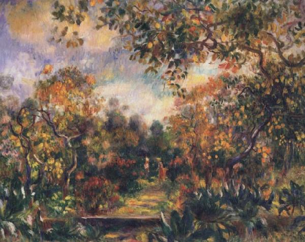Landscape at Beaulieu, Pierre Renoir